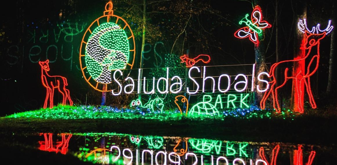 Saluda Shoals Christmas Lights 2021